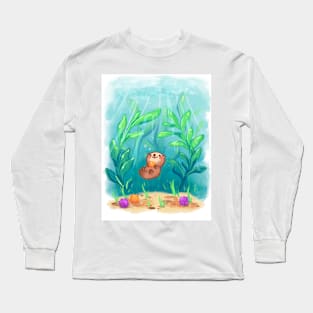 Kelp Forest Friend Long Sleeve T-Shirt